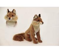 Hansa Sitting Red Fox Plush Soft Toy 6098 - Brand New With Tags - UK Seller