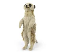 Hansa Standing Meerkat Realistic Animal Collection Soft Plush Stuffed Toy (33cm)
