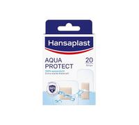 Hansaplast Aqua Protect Plasters (20 Strips), Waterproof Wound Plasters with Extra Strong Adhesion, Adhesive Plasters Ideal for Showering, Swimming & Bathing