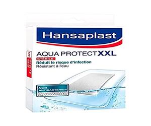 Hansaplast Hp Aqua Protect XXL Waterproof Dressings, Pack of 5, 8 x 10 cm