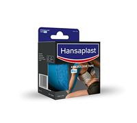 Hansaplast Kinesiology Tape, Waterproof Sports Tape Relieves Muscle Pain and Promotes Blood Circulation, Kinesio Tape Provides Support for Joints and Muscles, 1 Roll, Blue