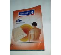 Hansaplast Lion Heat Plaster 4 Sheets (9 cm X 11 Cm)