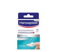 Hansaplast Second Skin Protection Plaster Small (10 Strips), 100% Waterproof Hydrocolloid Plaster, Ultra Thin & Flexible Finger Plaster with Extra Strong Hold
