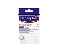 Hansaplast Sensitive XL Plaster, 5 Pieces, Sterile 6 x 7 cm