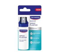 Hansaplast Spray plaster for daily wounds (40 ml) - invisible, flexible and waterproof plaster spray for small wounds, spray plaster feels like a second skin