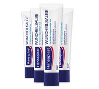 Hansaplast Wound Healing Ointment Set of 4 (20 g), Wound Ointment for Fast Wound Healing, Wound and Healing Ointment Reduces Scar Risk