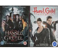 HANSEL AND GRETEL 1-2 COMPLETE COLLECTION ( HANSEL & GRETEL WARRIORS OF WITCHCRAFT + WITCH HUNTERS ) = ULTIMATE 2x DVD SET