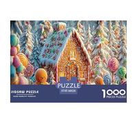 Hansel And Gretel Jigsaw Puzzle 1000 Pieces for Adults Fantasy Challenging Puzzles for The Whole for Women Home Decoration 100% Recvcled Cardboard 38x26cm/1000pcs