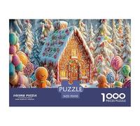 Hansel And Gretel Jigsaw Puzzles 1000 Piece for Adults Fantasy Educational Games Puzzle for The Whole for Women Home Decoration 100% Recvcled Cardboard 70x50cm/1000pcs