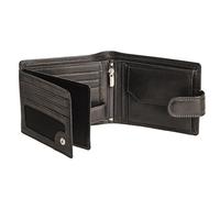 HansGo Wallet for Men UK Genuine Leather RFID Mens Wallet Coin Pocket