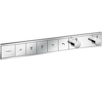 hansgrohe 15384000 RainSelect Thermostatic Mixer for 5 Outlets, Chrome