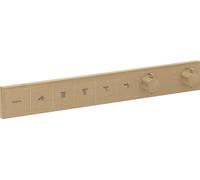 Thermostatic Shower Mixer Hansgrohe RainSelect Built-in, 5 Functions Brushed Bronze 15384140
