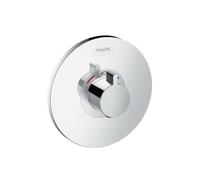 Hansgrohe 15755000 Ecostat S Thermostatic Mixer, Chrome, Silver