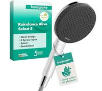 hansgrohe 24512000 Raindance Alive Select S Hand Shower 125 3jet EcoSmart, Chrome