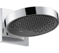 hansgrohe 26226000 Rainfinity Overhead Shower 250, 1 Spray with wall connector, Chrome