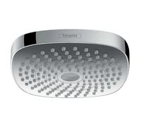 hansgrohe 26524000 "Croma" Select E 180 2 Jet Overhead Shower - Chrome (14-Piece)