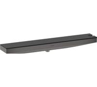 hansgrohe 26858340 Rainfinity Wall Outlet Porter 500 Holder and Shower Shelf Right, Brushed Black Chrome