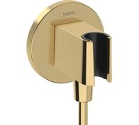 Shower Head Holder Hansgrohe FixFit Porter S 95x95mm Gold
