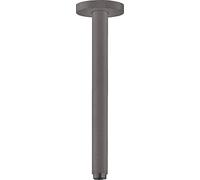 hansgrohe 27389340 Deckenanschluss S 30 cm Brushed Black Chrome Ceiling Connection
