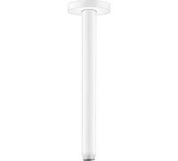 hansgrohe 27389700 S 30 cm Matt White Ceiling Connection
