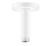 hansgrohe 27393700 Deckenanschluss S 10 cm Mattweiß Ceiling Connection, matt White