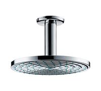 hansgrohe 27478000 Raindance S 180 Overhead Shower with Ceiling Connector, 1 Spray, Chrome, Silver, (Rain Air)