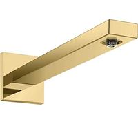 hansgrohe 27694990 Shower Arm Square 38.9 cm Polished Gold Look