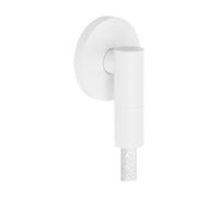 hansgrohe 28882700 FixFit Fine S Wall Outlet with Non-Return Valve, Matt White