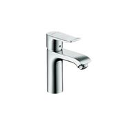 Hansgrohe 31204001 Metris 110 Single Hole Low Flow Faucet Without Pop-Up, Chrome by Hansgrohe