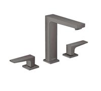 Hansgrohe 3 Hole Basin Tap Metropol Brushed Black Chrome 185 mm 32515340