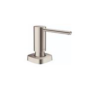 Hansgrohe 40468801 Soap Metris Dispenser, Steel Optic