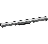 hansgrohe 56037000 RainDrain Match 700 Shower Drain Set with Height-Adjustable Frame Chrome Complete Channel, 70 cm
