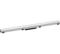 hansgrohe 56040450 RainDrain Match 900 Shower Drain Set with Height-Adjustable Frame White Complete Channel, 90 cm
