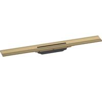 hansgrohe 56050140 RainDrain Flex Complete Set Shower Drain 700 Can be Shortened for Wall Mounting Brushed Bronze Channel, 70 cm