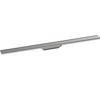 hansgrohe 56200800 RainDrain Original Complete Set Shower Drain 1000 Brushed Stainless Steel Channel, 100 cm