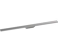 hansgrohe 56201800 RainDrain Original Complete Set Shower Drain 1200 Brushed Stainless Steel Channel, 120 cm