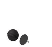 hansgrohe 58185670 Flexaplus Complete Drain and Overflow Set Matt Black, 1.00