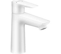 Talis E Single lever basin mixer 110 without pull rod and waste, Matt White (71712700)