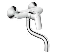 Logis Single lever kitchen mixer wall-mounted, single spray mode (71836000)