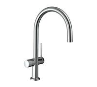 Kitchen Mixer Tap Hansgrohe Talis M54 220 with utility shut-off valve, swivel spout 1 jet Chrome