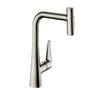 Hansgrohe Pull Out Kitchen Tap M51 Stainless Steel Finish 73867800