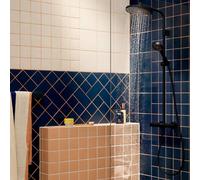 Hansgrohe Activera S 240 Ecosmart+ Dual Bar Mixer Shower, Ecostat Bathroom Black