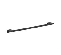 Wall Mounted Towel Rack Hansgrohe AddStoris 648x32mm Black Mat