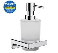 Hansgrohe AddStoris Bathroom Liquid Soap Dispenser Chrome Wall Mounted Modern