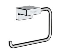 Hansgrohe AddStoris Bathroom Toilet Roll Holder Chrome Wall Mount Modern