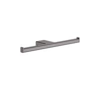 Toilet Roll Holder Hansgrohe AddStoris double 300x32mm Brushed Black Chrome