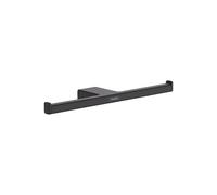 Toilet Roll Holder Hansgrohe AddStoris double 300x32mm Black Mat