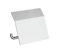 hansgrohe AddStoris Roll holder with cover, chrome, 41753000