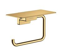 Toilet Roll Holder Hansgrohe AddStoris with shelf 150x77mm Brushed Bronze