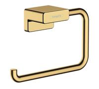 hansgrohe AddStoris Roll holder without cover, polished gold-optic, 41771990